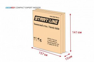 Теннисный стол START LINE Compact Expert Indoor