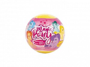 Бурлящий шарик для ванн с игрушкой Magic Pony 130 гр