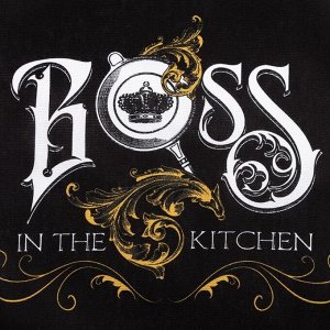 Полотенце кухонное «Доляна» Boss, 35x60 см, хлопок 100%, 160 г/м²