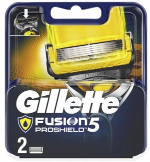 GILLETTE® FUSION ProShield Сменные кассеты для бритвы 2шт