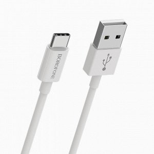 Кабель USB - Type-C Borofone BX22 Bloom (white)