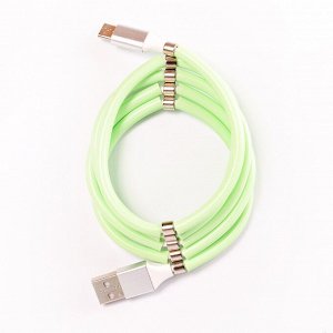Кабель USB - Type-C MCT-1 (green)