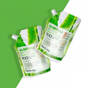 Гель для лица и тела FarmStay Moisture Soothing Gel Aloe Vera, 100мл