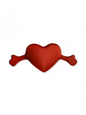 Антистрессовая подушка "Сердце с руками"(красный)