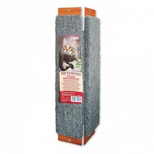 Когтеточка ковролиновая с пропит угловая 50*12 см(25012)