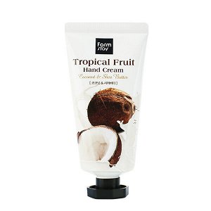 FarmStay Крем для рук с маслами ши и кокоса Tropical Fruit Coconut & Shea Butter Hand Cream