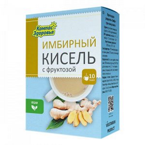 "Компас Здоровья" Кисель ИМБИРНЫЙ с фруктозой,150 г