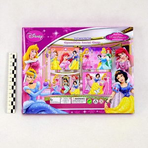 Пазлы мягкие 3D Princess 40 деталей (4шт в коробке)(28*21см)(№PC9728)