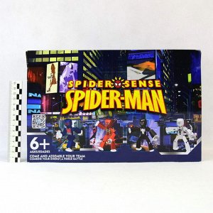 SB-супергерой фигурки Spider-man 4вида (24шт в коробке)(№5680)