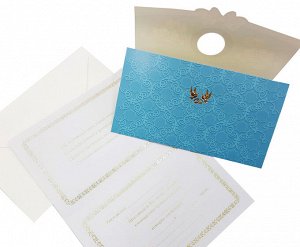 Свадебное приглашение с конвертом и вкладышем УЦЕНКА