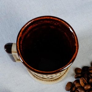 Набор для кофе "Азия", 5 предметов: турка 0.5 л, чашки 0.15 л, микс