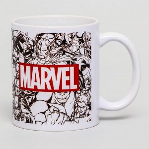 Кружка сублимация, 350 мл «Marvel», Мстители