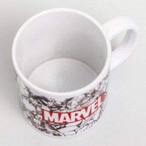 Кружка сублимация, 350 мл «Marvel», Мстители