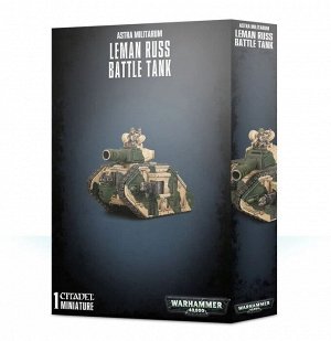 Миниатюры Warhammer 40000: Боевой Танк Леман Расс (Astra Militarum Leman Russ Battle Tank)