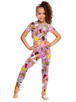 Костюм &quot;BOOM&quot;,розовый фастфуд 134