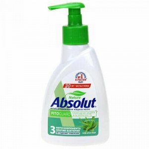Мыло туалетное жидкое "Absolut" "FitoGuard" 0,25л, алоэ (Рос
