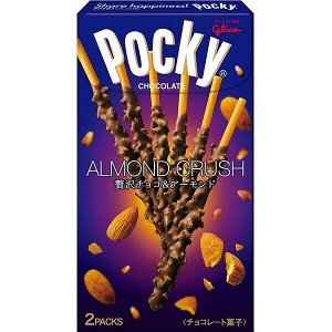 Печенье GLICO "Палочки POCKY в шоколаде" миндаль, 41 гр/10