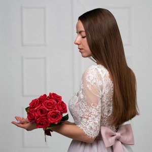 Букет-дублер «Счастье», красные розы, 9 цветков