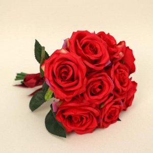 Букет-дублер «Счастье», красные розы, 9 цветков