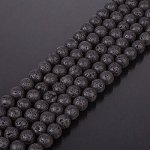 Бусины из Лавы 10,5 мм