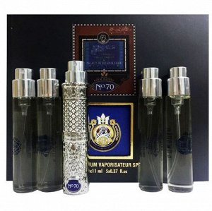 Подарочный набор аромат по мотивам Chic Shaik Blue № 70 5x11 ml