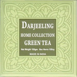 Чай зелёный крупнолистовой Darjeeling Home Collection Green Tea 100 гр.