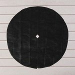 Круг приствольный, d = 1,2 м, плотность 60 г/м?, спанбонд с УФ-стабилизатором, набор 5 шт., чёрный, «Агротекс»