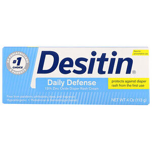 Desitin, Крем от опрелостей, мгновенное облегчение 113 гр