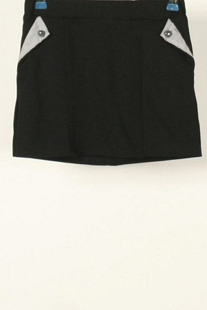 Юбка юбка 95478 Углубление ,Российский размер, черный