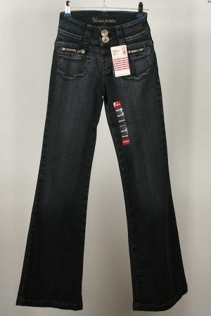 Джинсы джинсы 7368 Иллюзия 	,Российский размер, 	серый