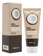 KR/ FarmStay Real Coconut Deep Clear Peeling Gel Пилинг-гель &quot;Кокос&quot;, 100мл