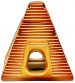 Аромалампа Пирамида h=12 см керамика роспись
