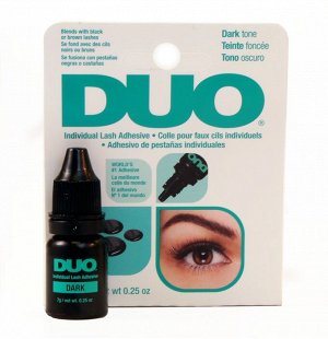 Клей для пучковых ресниц Duo Dark 7г