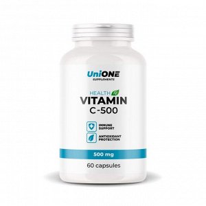 Витамин С UniONE Vitamin C 500мг - 60 капс.