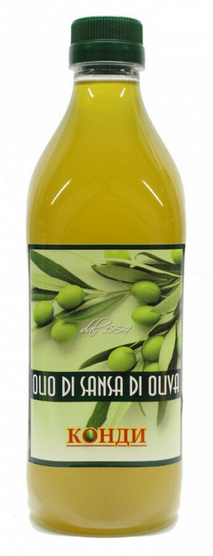 Масло оливковое рафинированное Санса 1 л ПЭТ Конди