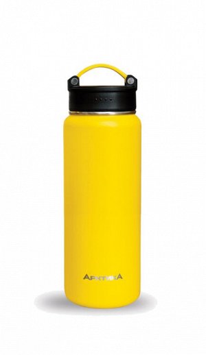 "Арктика" Термос-бутылка 0,7л с ручкой 708-700 желтый