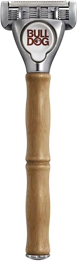 Bulldog Original Bamboo Razor - бритва с 5 лезвиями и ручкой из бамбука
