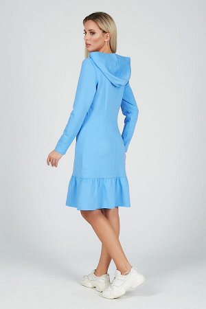 Платье Данесса №1.Цвет:голубой