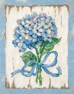 973 - Голубые цветы 2