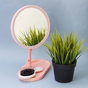 Зеркало с LED подсветкой "Two branches", pink