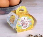 Пасхальная коробочка подарочная для яйца «Ангелок»