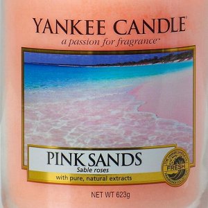 Свеча ароматическая в банке Розовые пески Pink Sands, 623 гр, 110-150 ч