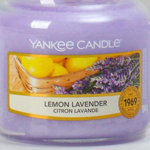 Свеча ароматическая в банке Лимон и лаванда Lemon Lavender,104 гр, 25-45 ч