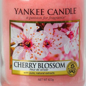 Свеча ароматическая в банке Цветущая вишня Cherry Blossom, 623 гр, 110-150 ч