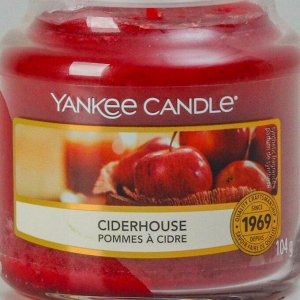 Свеча ароматическая в банке Яблочный сидр Ciderhouse,104 гр, 25-45 ч