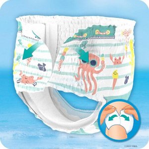 Трусики для плавания Pampers Splashers размер 5-6, 10 шт.