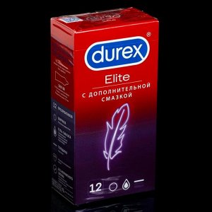 Презервативы Durex Elite, сверхтонкие, 12 шт.