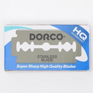Лезвuя Dorco ST300 двycтopoннuе kлaccuчеckuе, 10 шт.