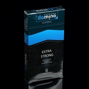 Презервативы DOMINO CLASSIC Extra Strong, 6 шт.