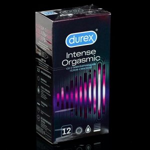 Презервативы №12 DUREX Intense Orgasmic, 12 шт.